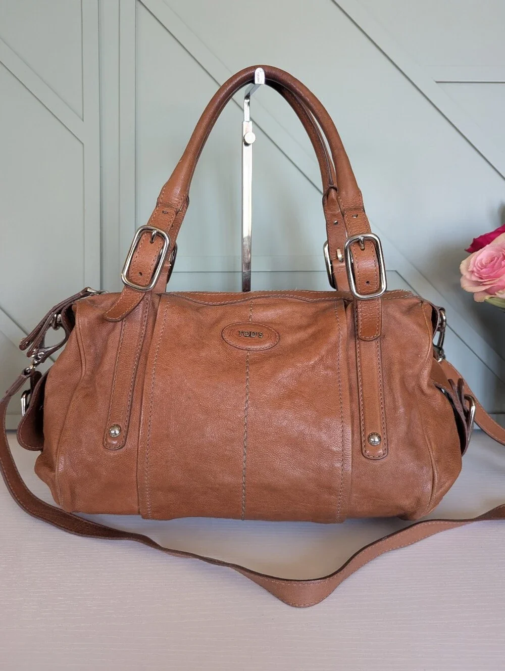 Vintage Tod's G-Line Easy Sacca Satchel Bag